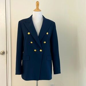 Navy blue blazer